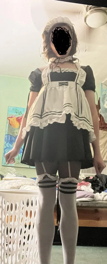 How did I look in this tiny improved outfit?