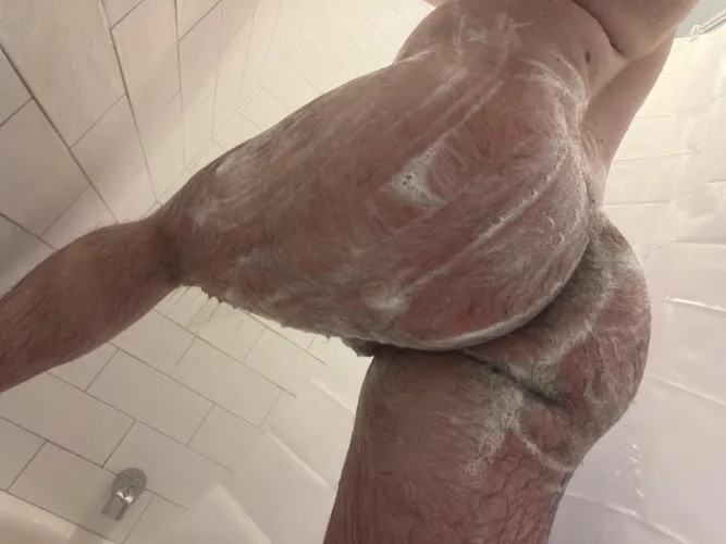 How do we feel about a soapy man ass in here??