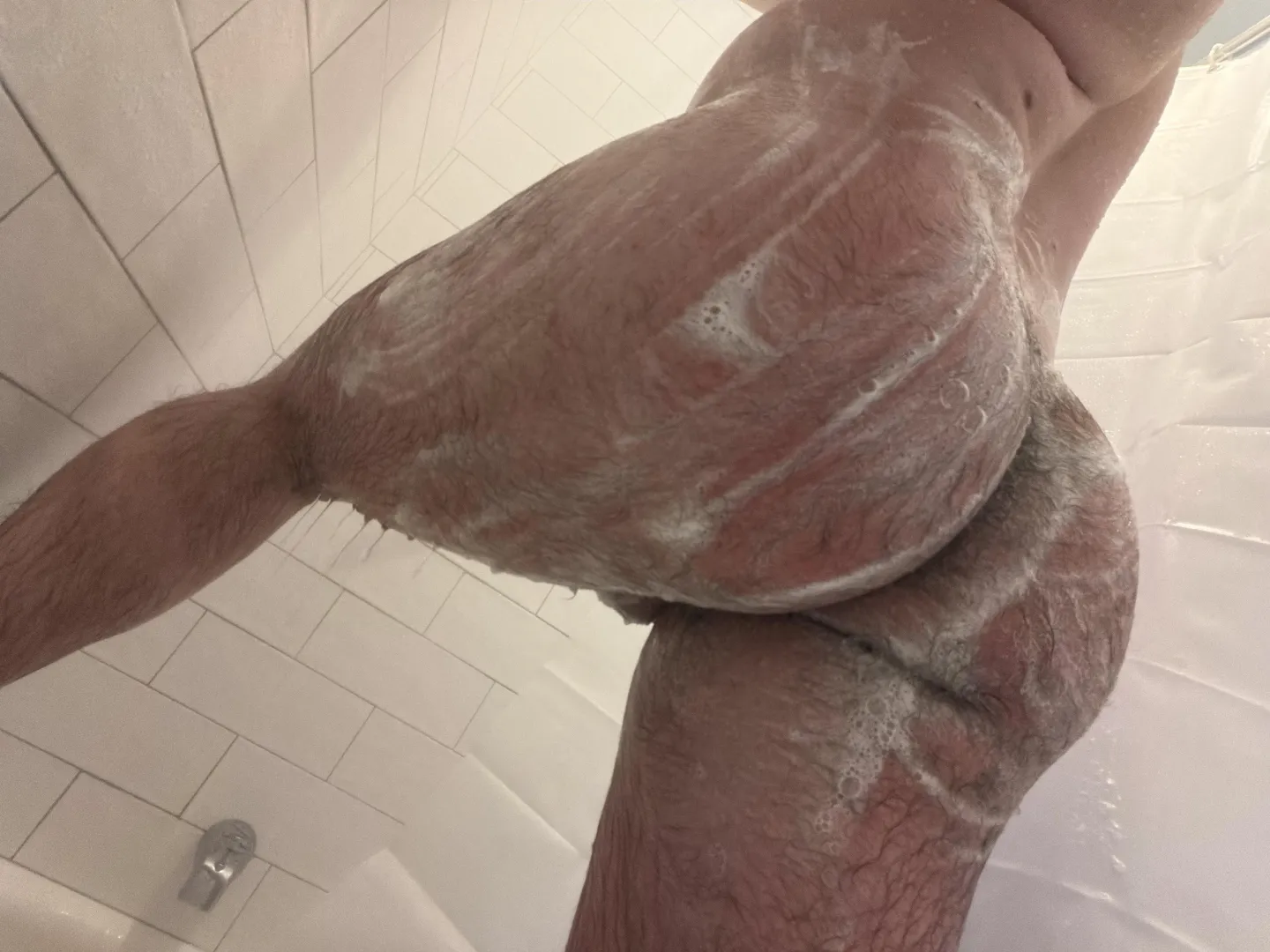 How do we feel about a soapy man ass in here??
