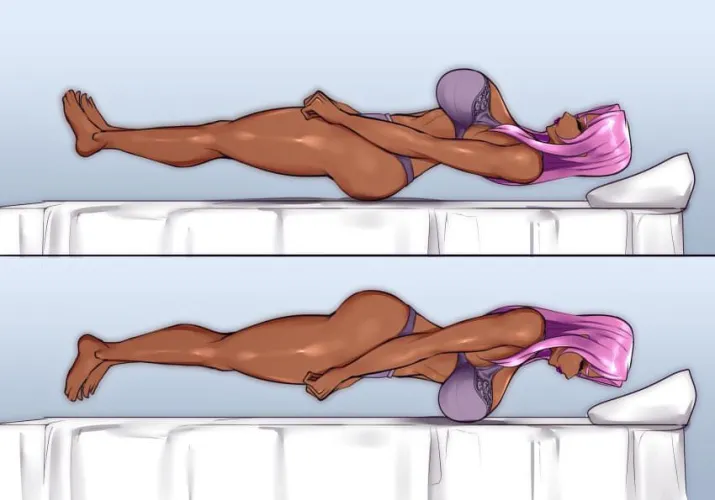 How does Ingrid sleep?