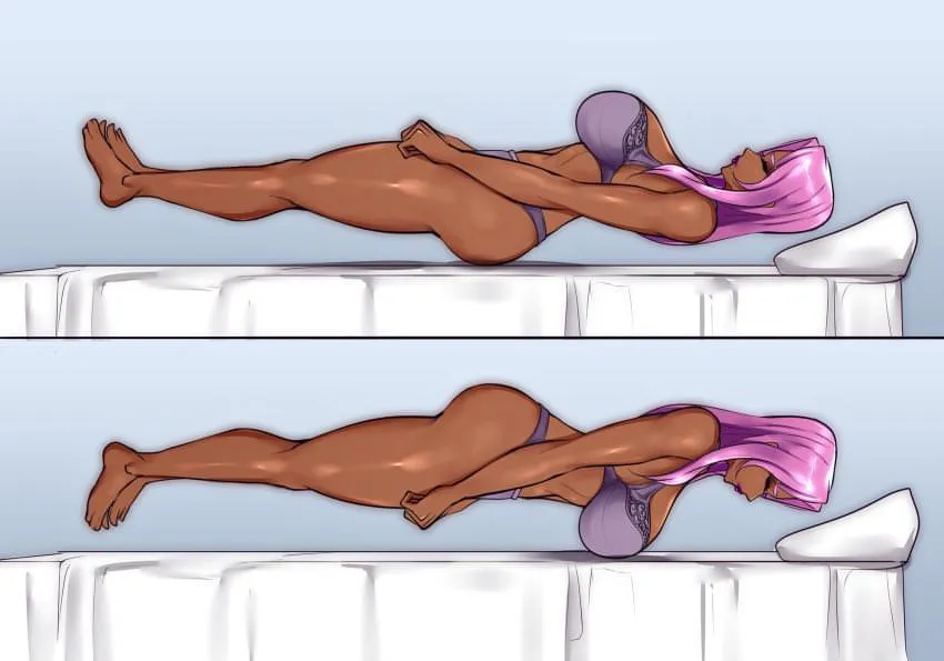 How does Ingrid sleep?