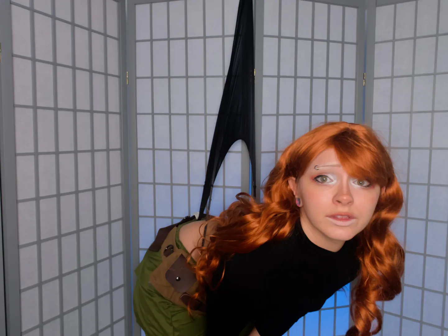 How is Kim gonna be able to help people in need of she's stuck like this?