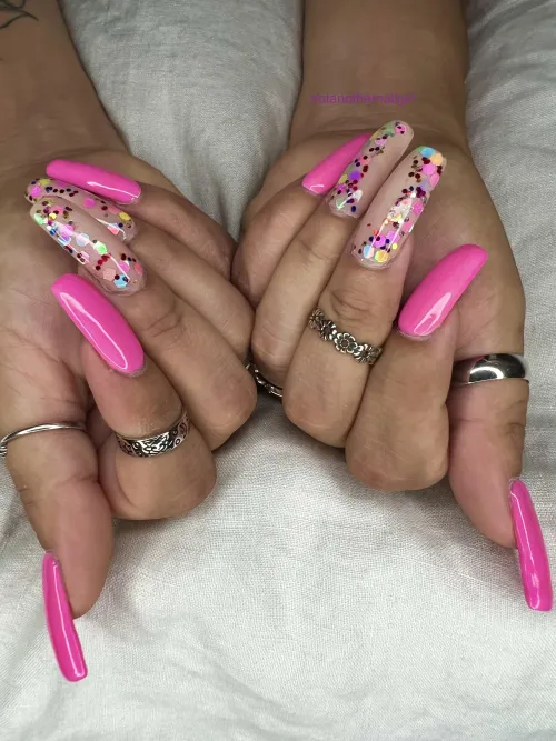 How is your aim? Flashback from when my nails were real