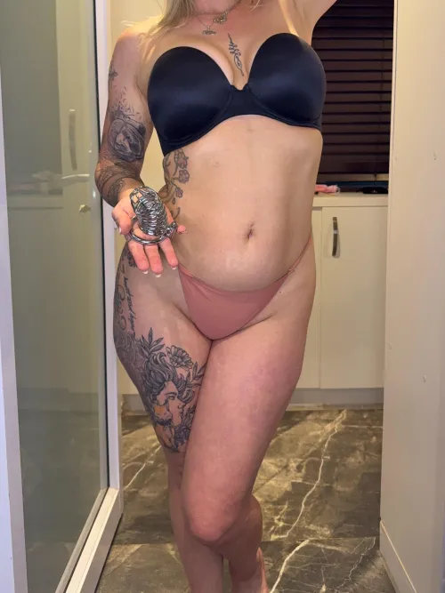 how long would you last before you’re pleading to be unlocked