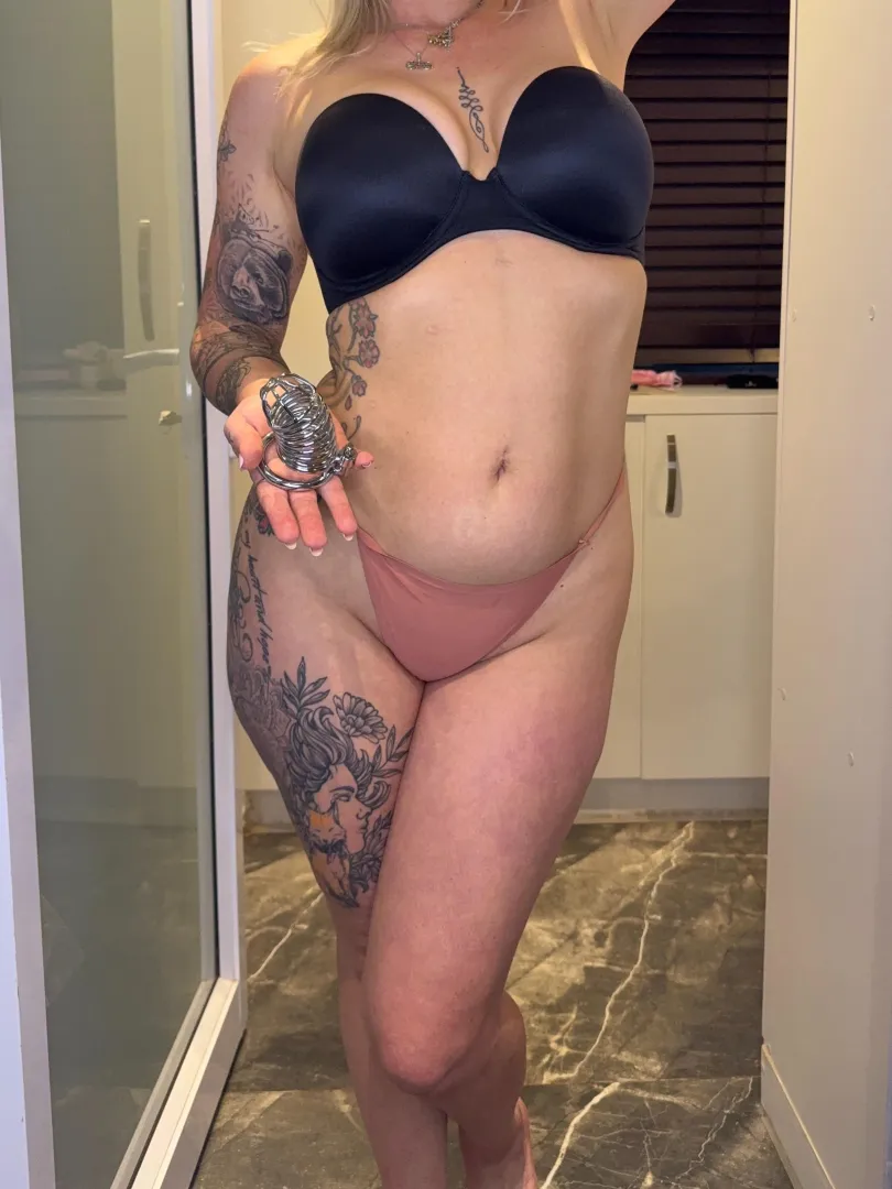 how long would you last before you’re pleading to be unlocked