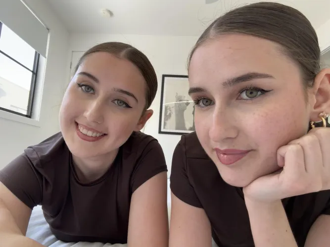 How many times a day can you fuck us twins?