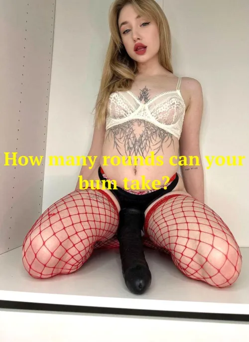 How many times a day will you let me peg you? I can do it every day