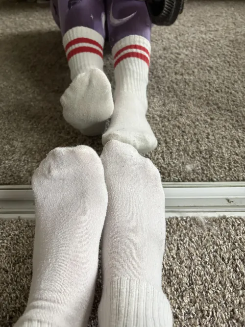 how much do you love white socks?