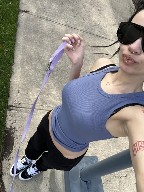 how much would you pay to be walked on this leash? 