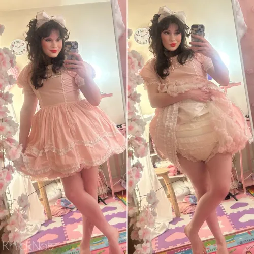 How to get your dresses extra floofy? Just add a little extra padding!!