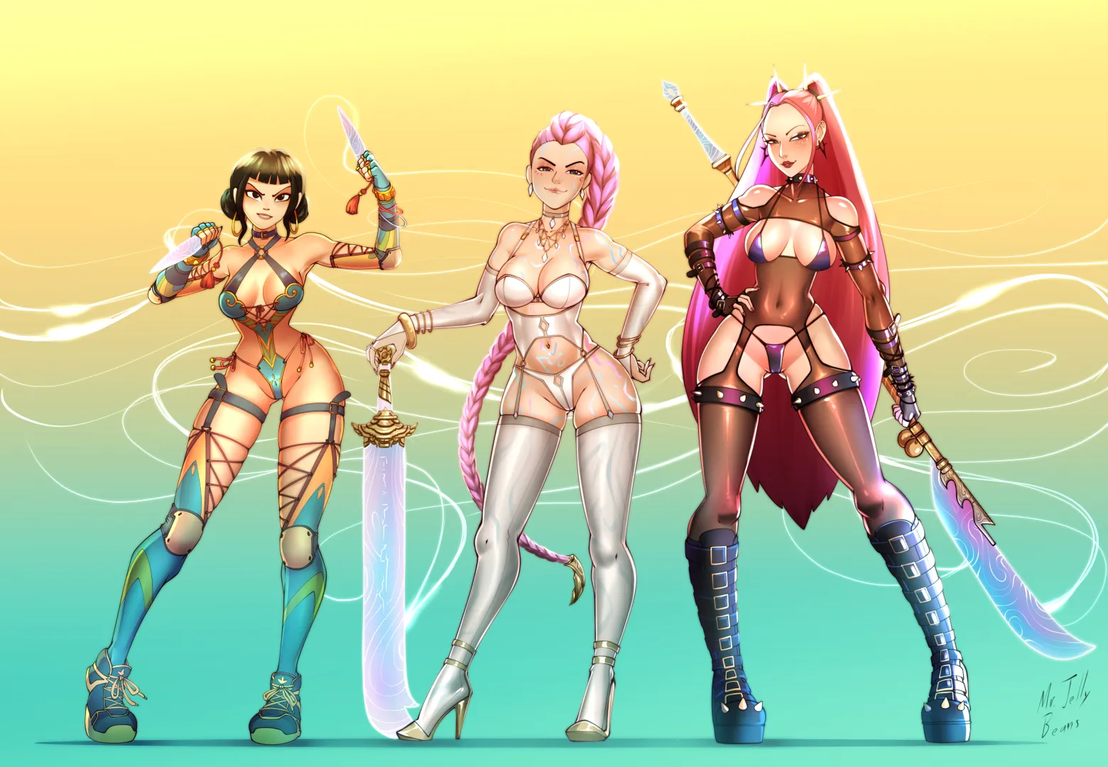 HUNTR/X Were Some Of The Biggest Stars Introduced Last Year, Now Assign Each A Role - 1 That Send You Nudes and Videos, 1 As Your Threatened By Blackmail Sex Slave, and 1 As Your Down For Anything Secret Girlfriend