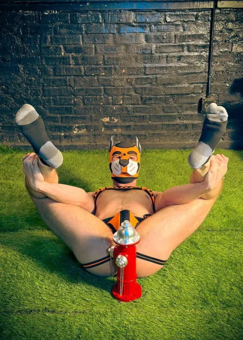 I accidentally sat on a hydrant