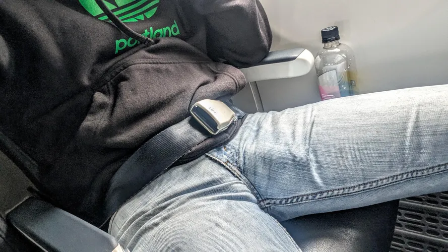 I always hope to sit next to a fellow freeballer when I fly