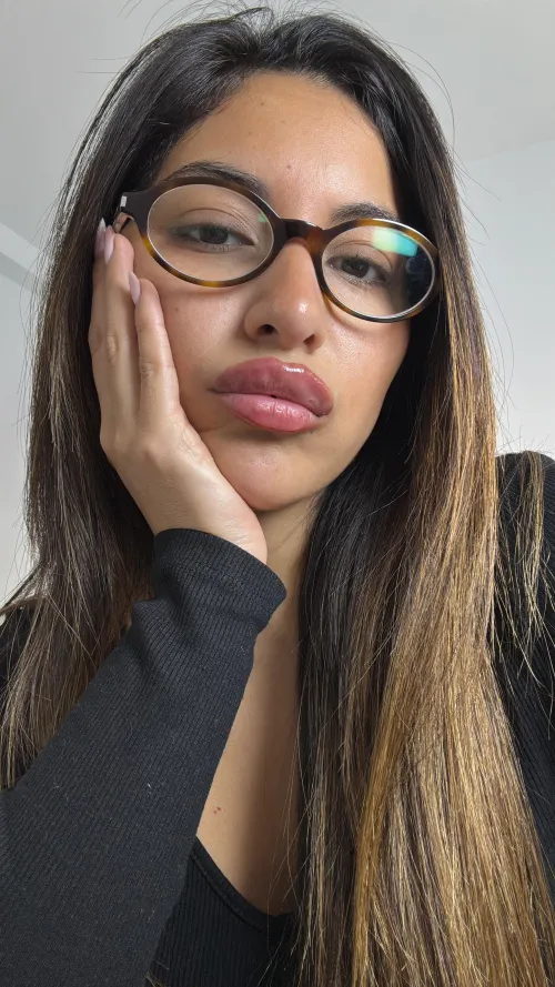 I always like to use a little gloss