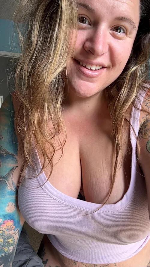 i barley wear a shirt let alone a bra