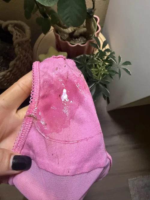 I came so hard into my panties 