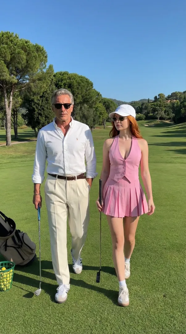 I came with my daddy to assist him with my head 