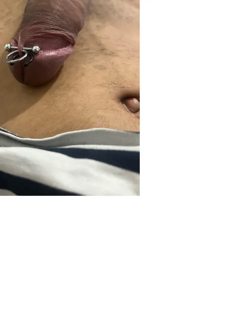 I can fit 3x 14g in my frenum. What size jewelry should I buy for it? I want a small barbell