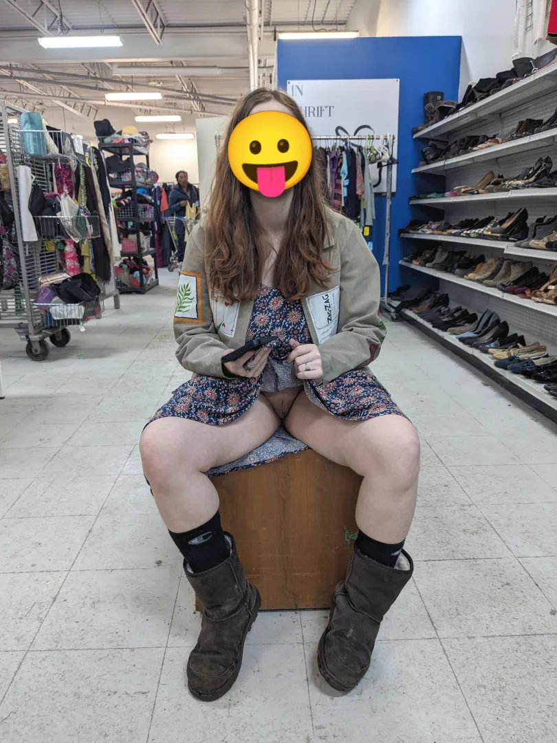 I can't believe I forgot panties on our first date 