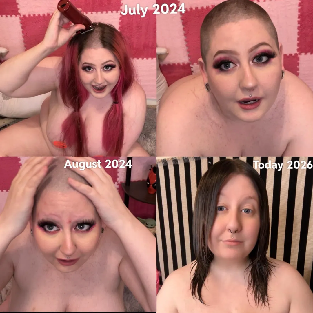 I can’t believe it’s been 2 years since I shaved my head!