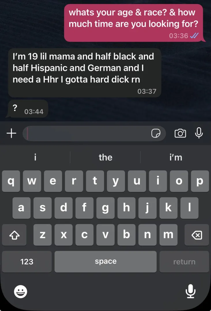 i cantttt! total asshole