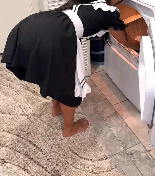 I chose to be a naughty maid just for you