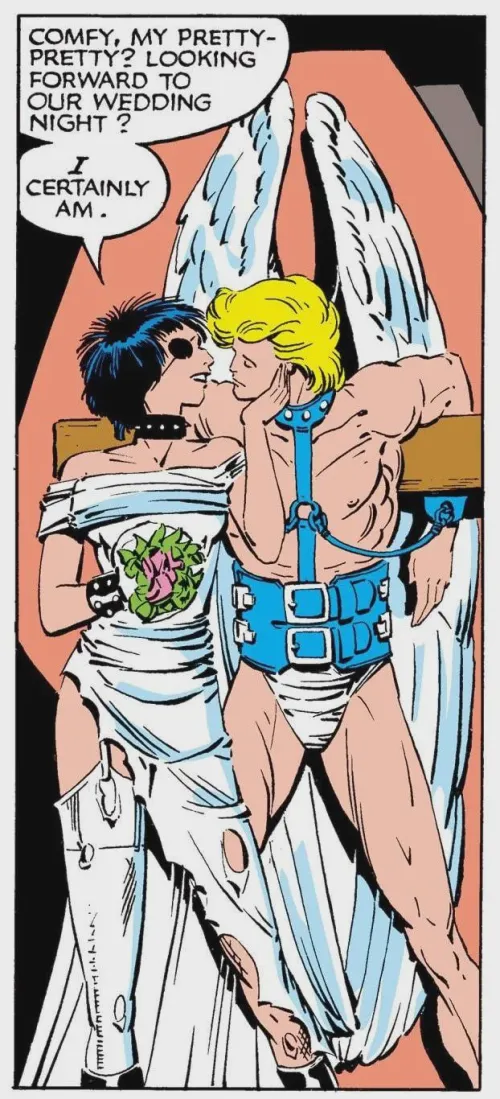 I do love a nice wedding in BDSM smut.