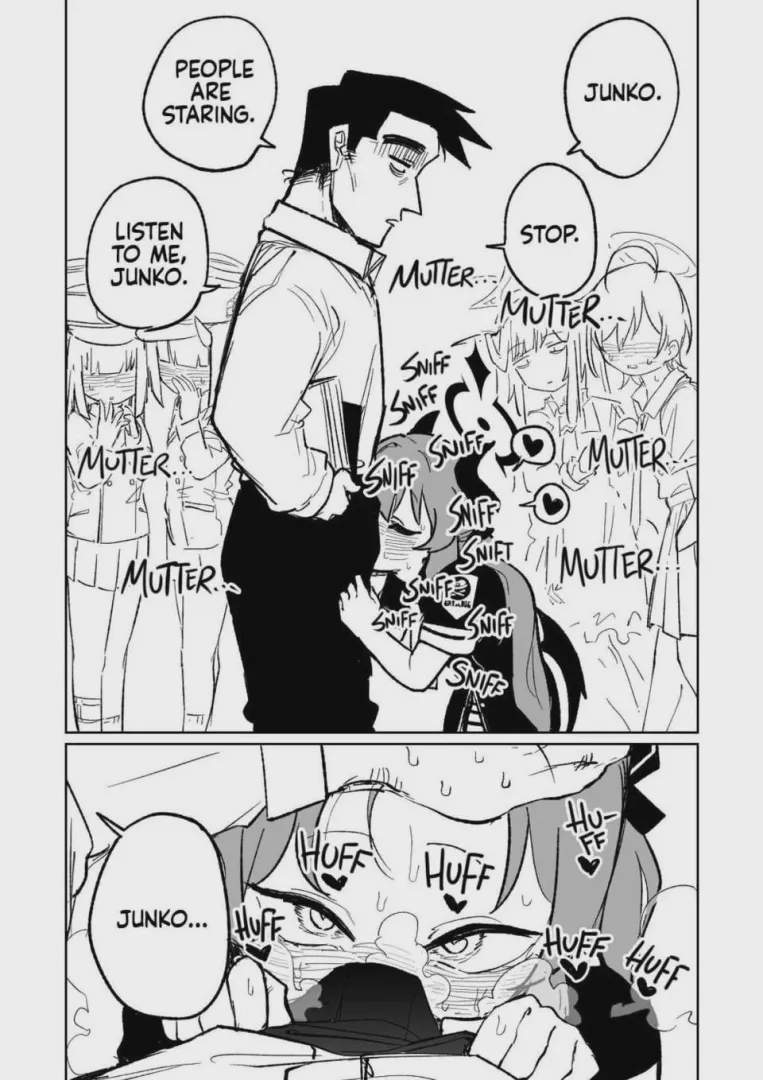 I don't care if anyone sees~ I need to huff your cock~