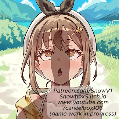 I drew a picture for my potential visual novel, or game.