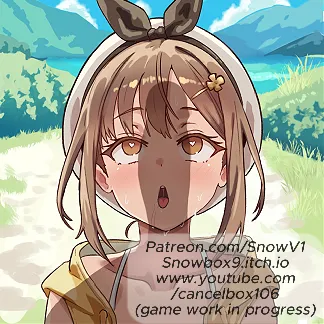 I drew a picture for my potential visual novel, or game.