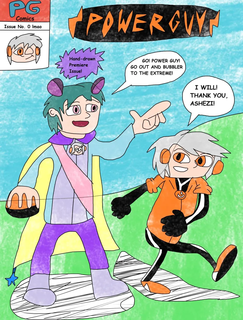 I drew a Sonichu-styled fan art for one of my favorite vtubers because I'm completely batshit insane