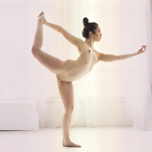 I enjoy yoga the most when I'm naked