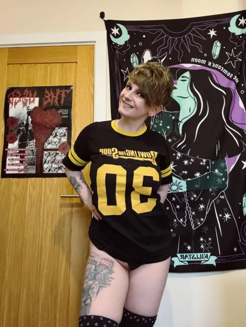 I feel prettiest in band merch