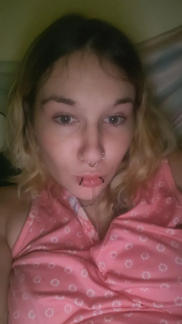 I feel the spit drip down my chest