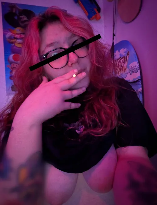 i get high and immediately crave giving head