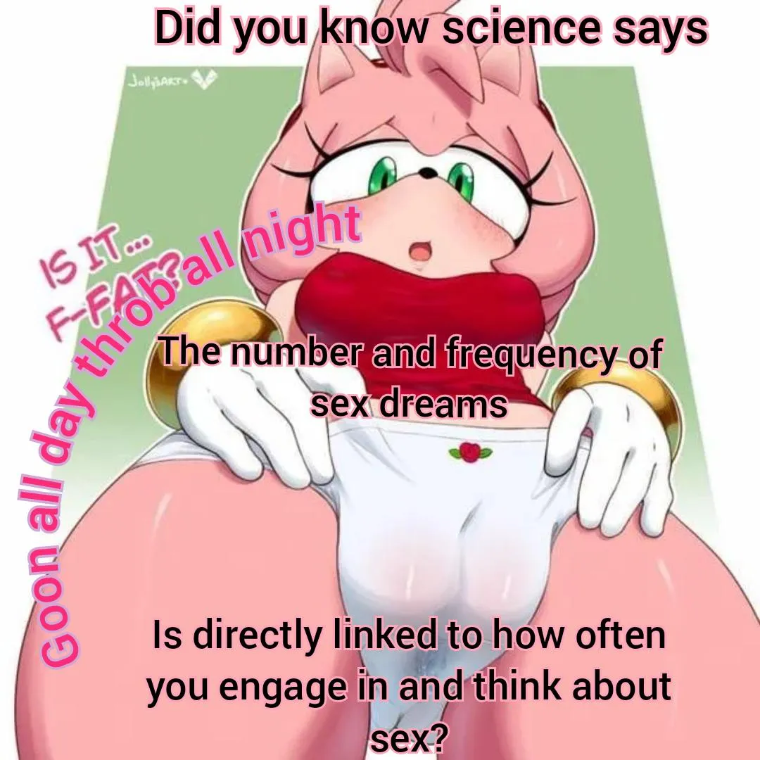 I Had A Dream About Amy Rose And Now I Can't See Her Without Throbbing. I Never Even Liked Sonic But Porn Made Me Love It