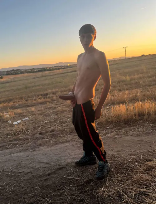 I have fun in the field