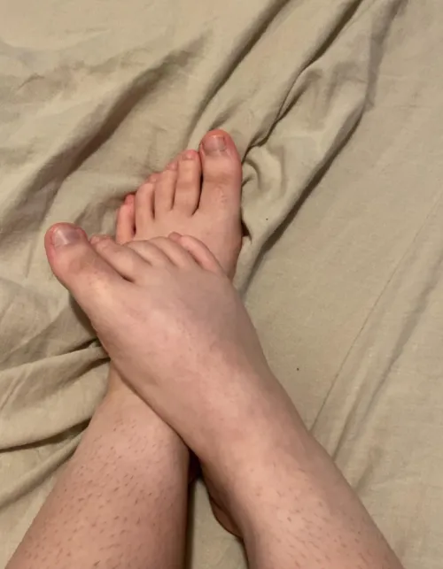 I have really large big toes!