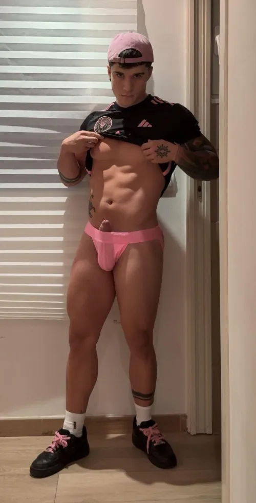 I have something peeking out of my underwear