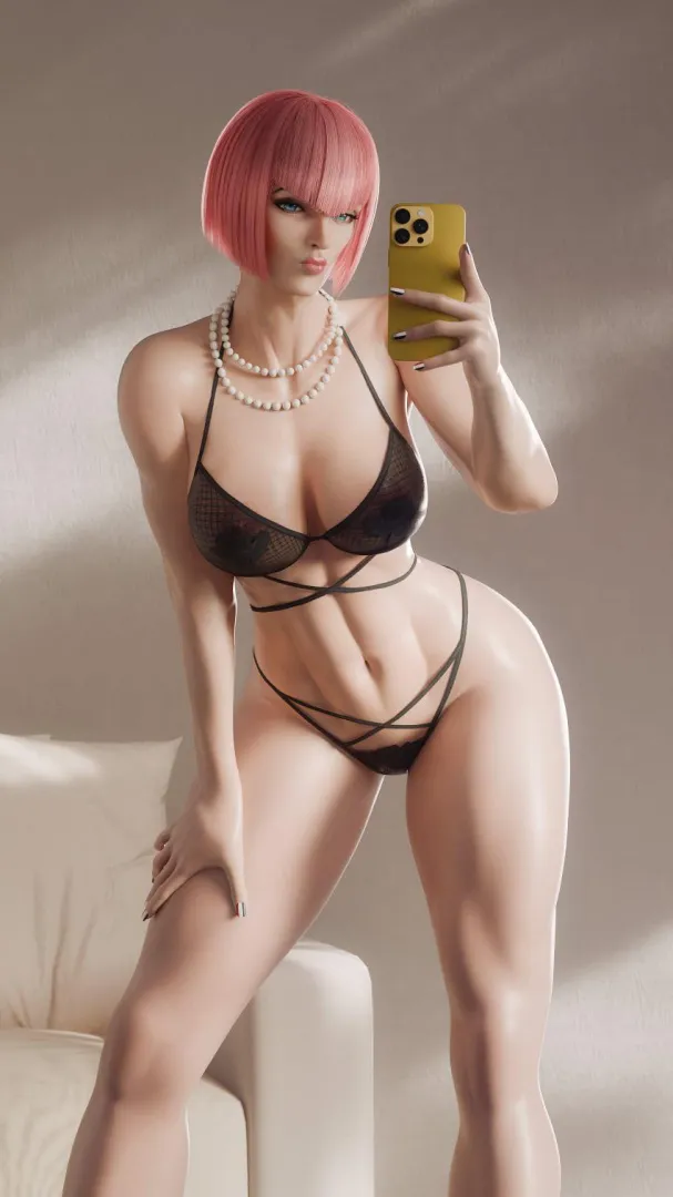 I heard that you needed someone to help you feel safe and loved so naturally I took action and took a swap pill. I may look older than what I was but…you won’t say no to mommy right? *I thought to myself before sending you this picture and asking you