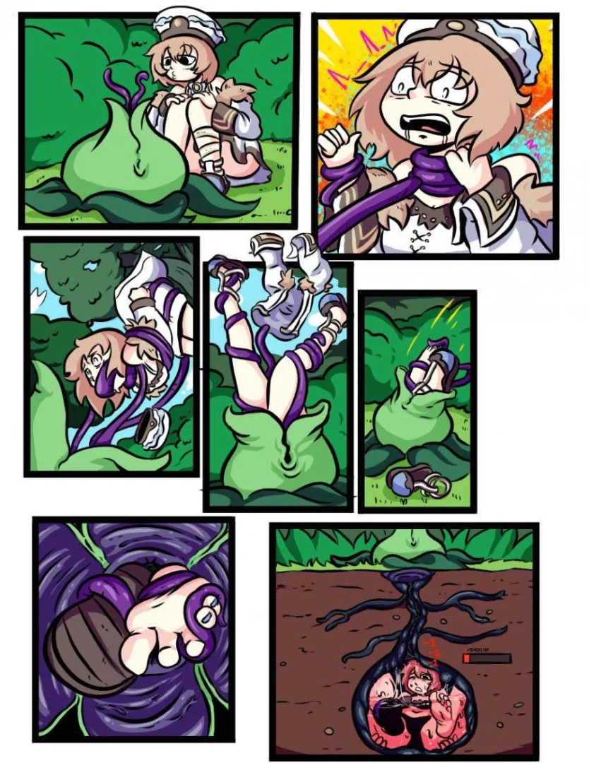 I just wanted to smell the flower!