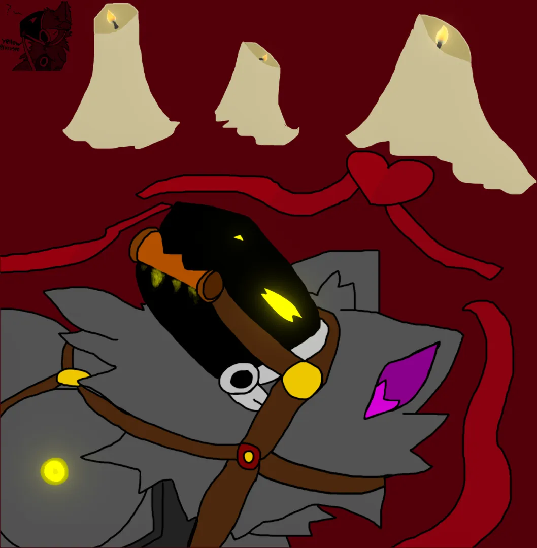 I know im a little late, but happy valentines.(Made by me.)