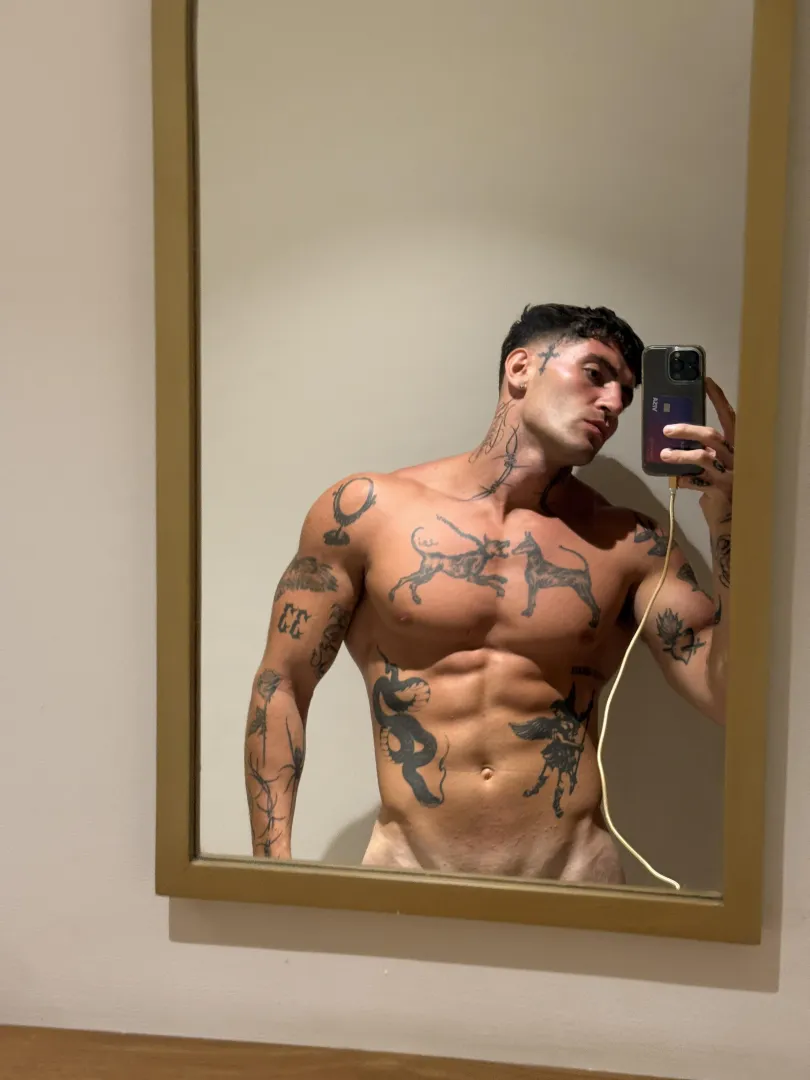 I know the mirror is not the only one watching