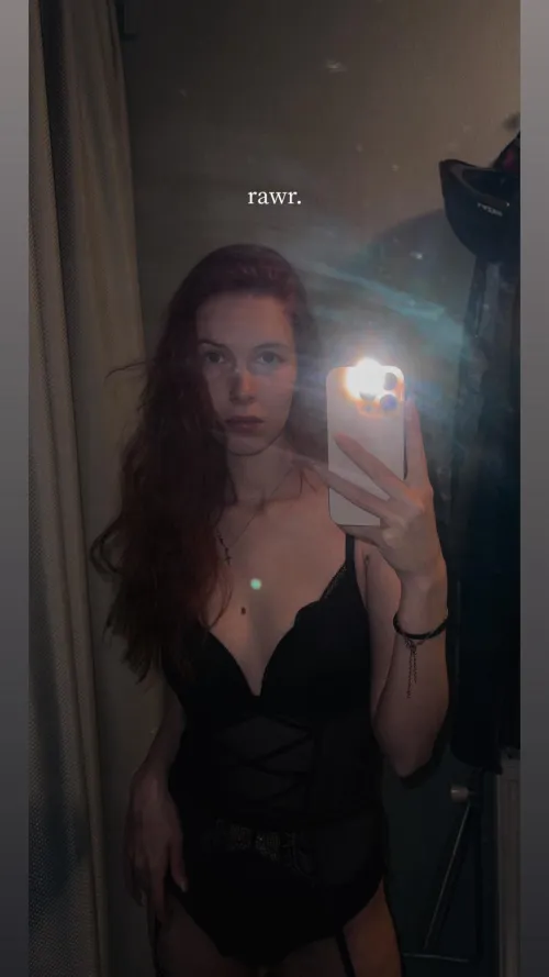 I know you start leaking when you see me in lingerie 