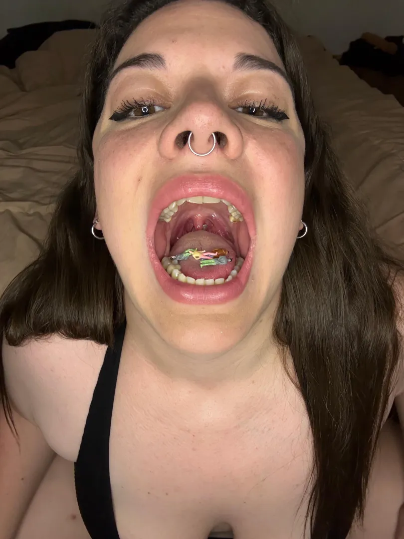 I know you'd love to be part of my dinner. There's still room on my tongue for one more.