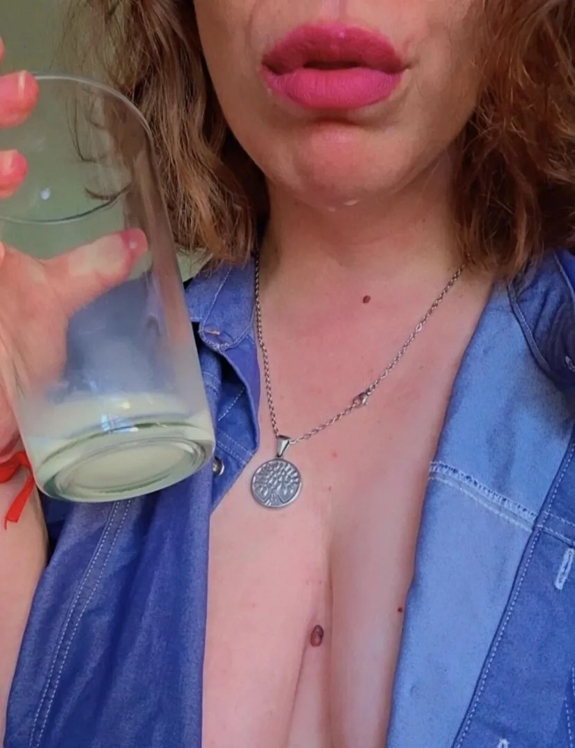 I love drinking milk, but I prefer yours