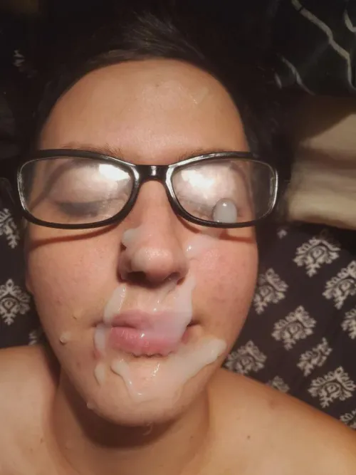 I love hearing the sound he makes from big loads