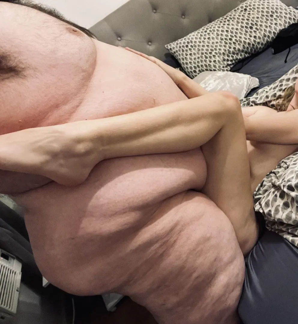 I love how tiny she is against me.