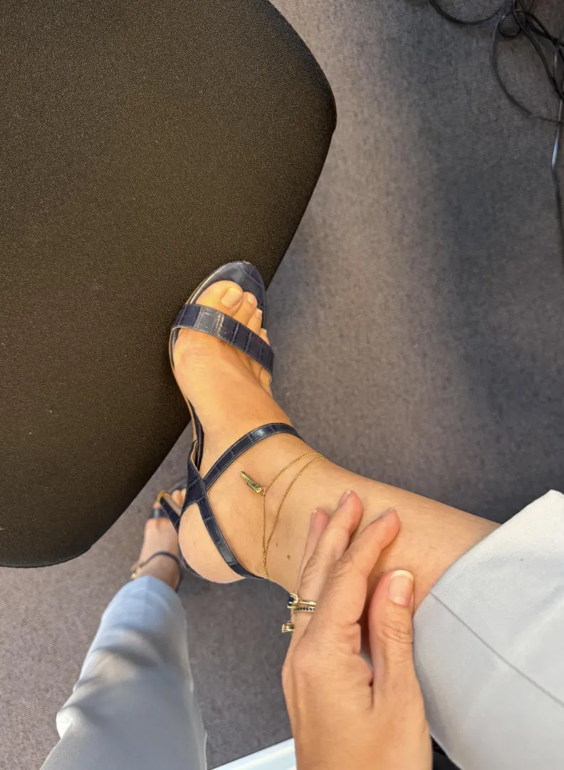 I love sending him random photos of his key while at work, letting him know if anyone commented on my anklet.. True or not.. 