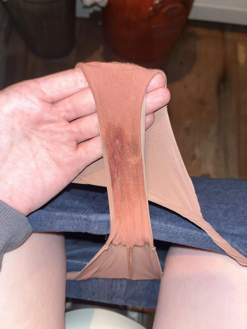 I love smelling my panties after I’ve made a mess of them